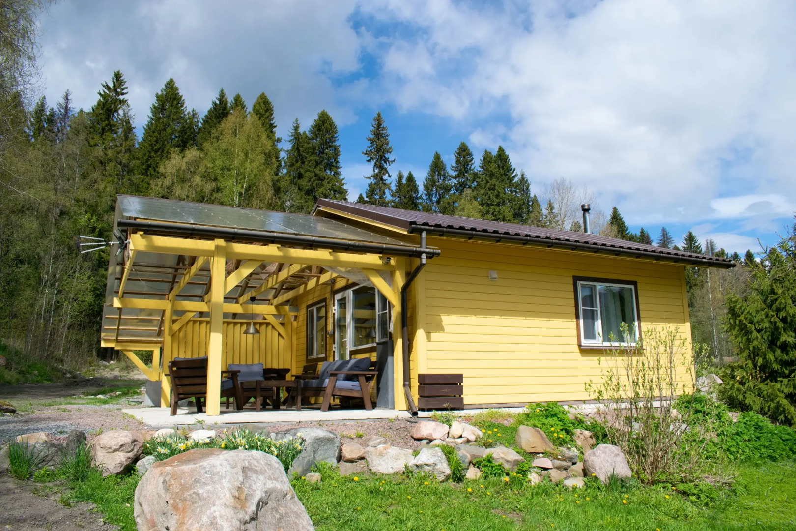 Гостевой дом с выходом в лес