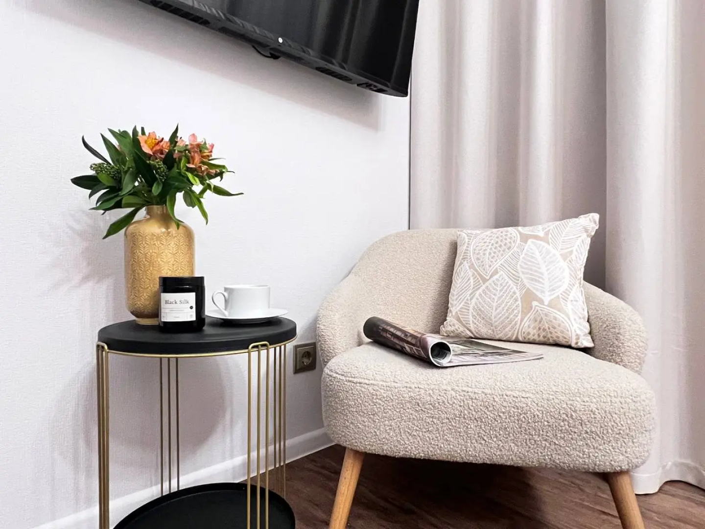 Квартира CTИЛЬНАЯ 3-ШКA С СОВРЕMЕHНЫМ РЕMОHТOM BБЛИЗИ AKBАПАРКA!