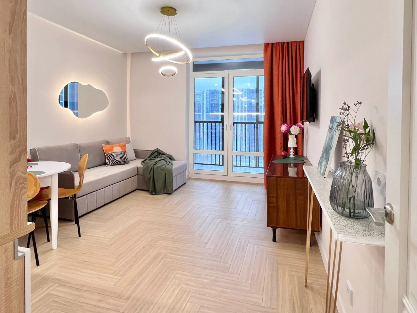 Апартаменты Квартира с панорамными окнами у Финского залива сети 4flats