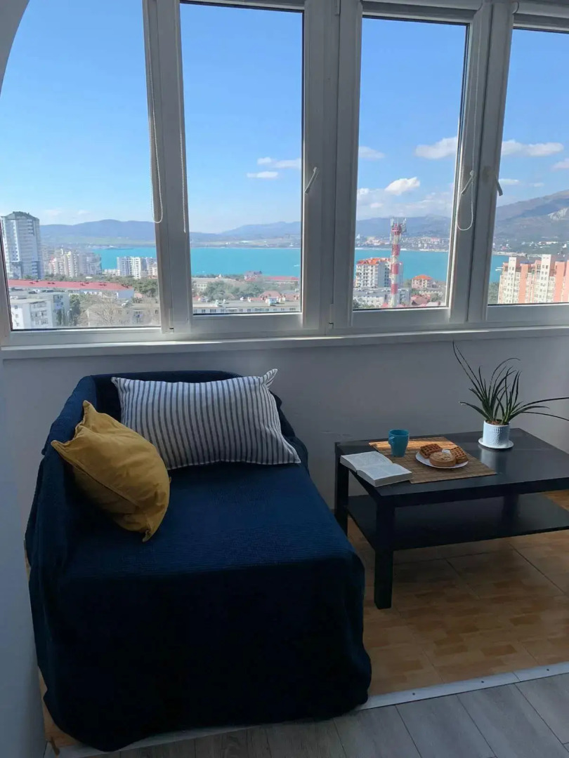 Квартира 478 2-к с видом на море и горы - 15 мин до пляжа