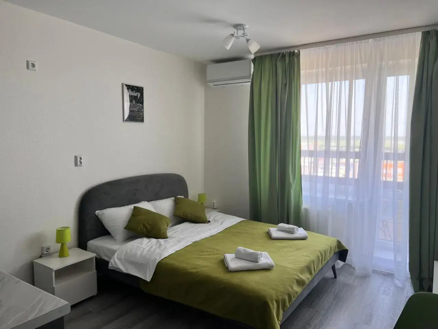 Квартира Уютная студия у речного вокзала