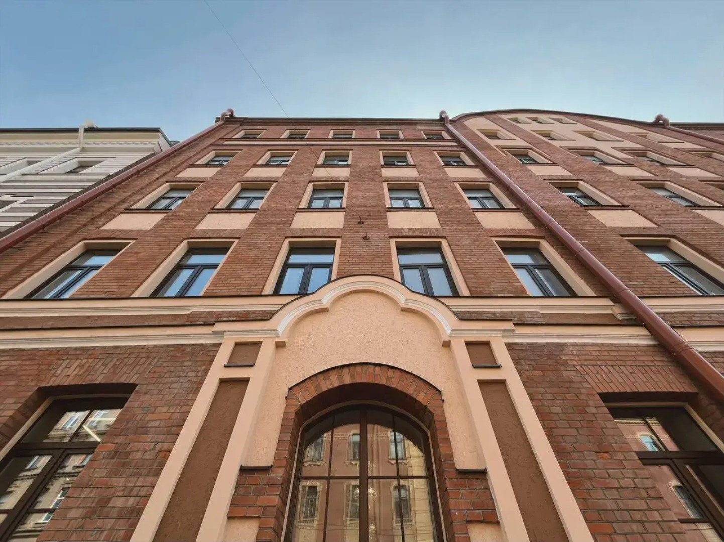 Апартаменты P.S. Apartments у Невского проспекта с видом на город