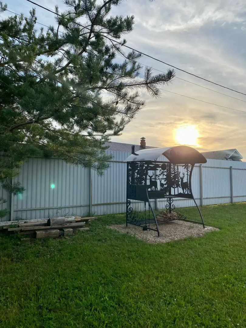 Частный дом Дом с бассейном и баней