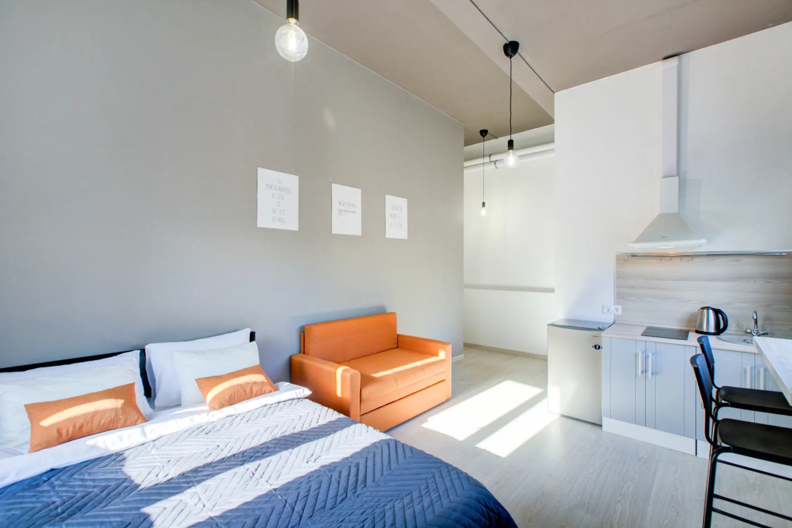 Квартира Домиго Студия Pядом с Проспектом Революции