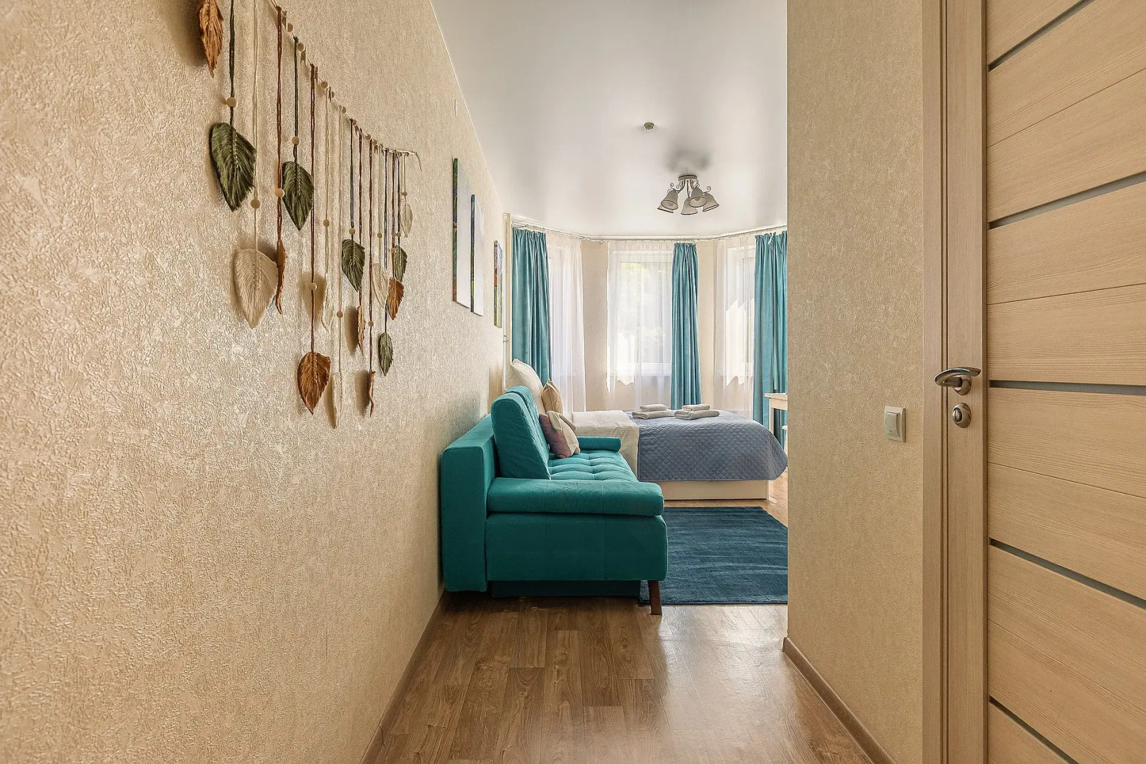 Апартаменты Уютная и светлая квартира