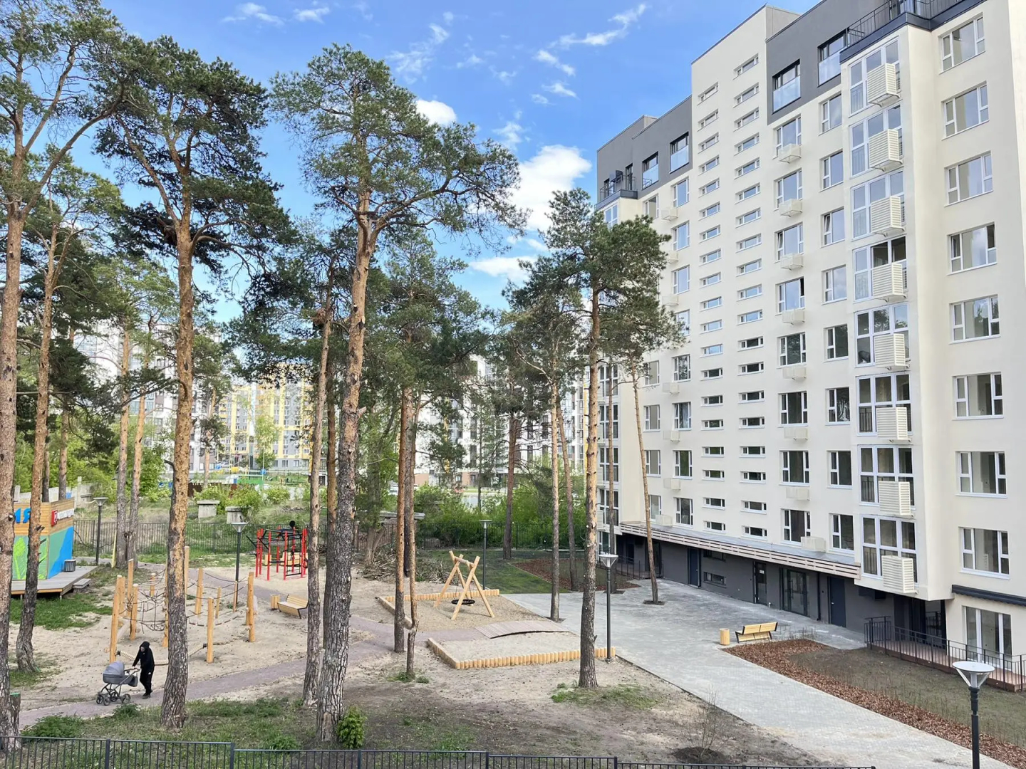 Апартаменты с видом на лес и выходом на пляж