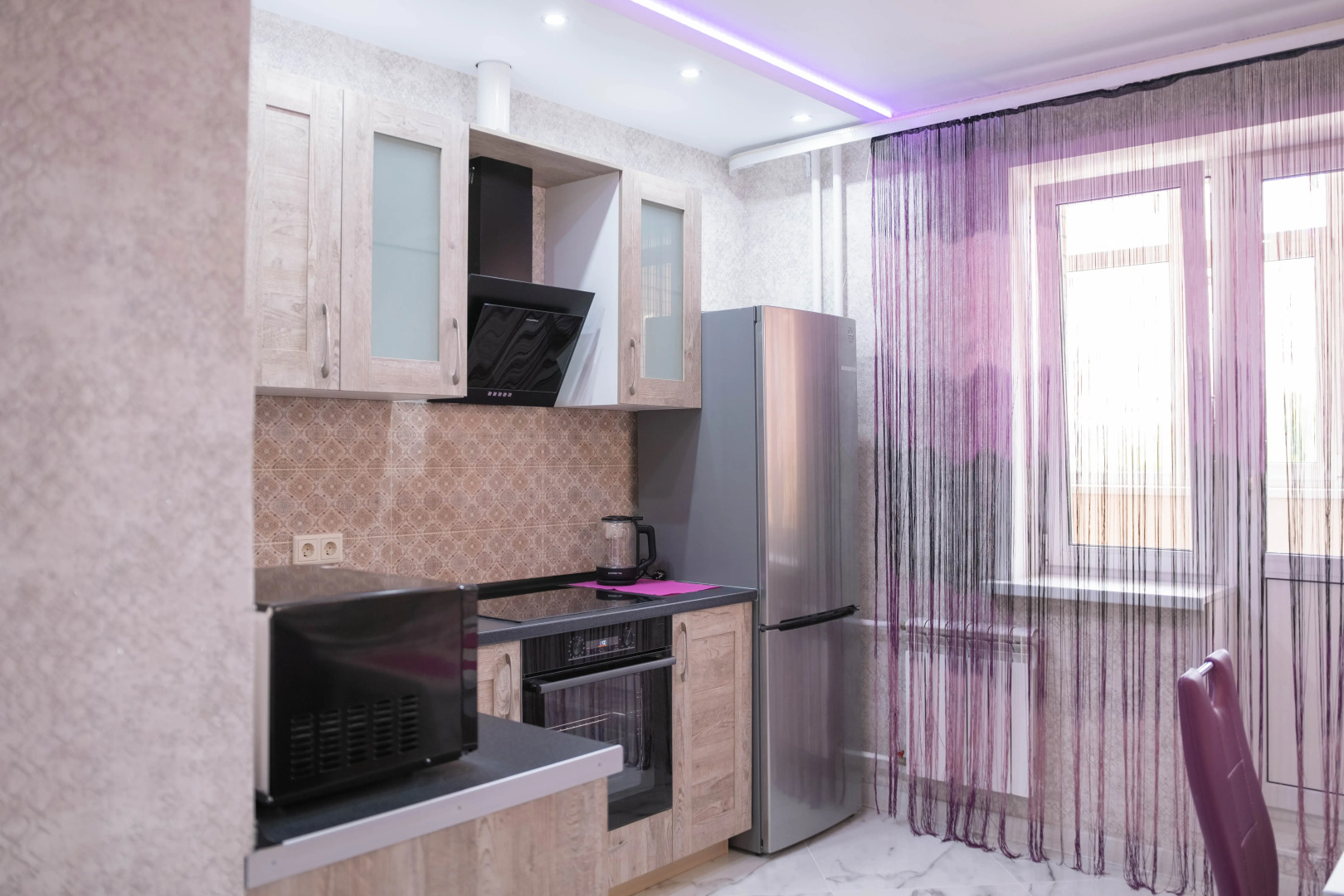 Апартаменты с уютным светлым ремонтом в новом доме