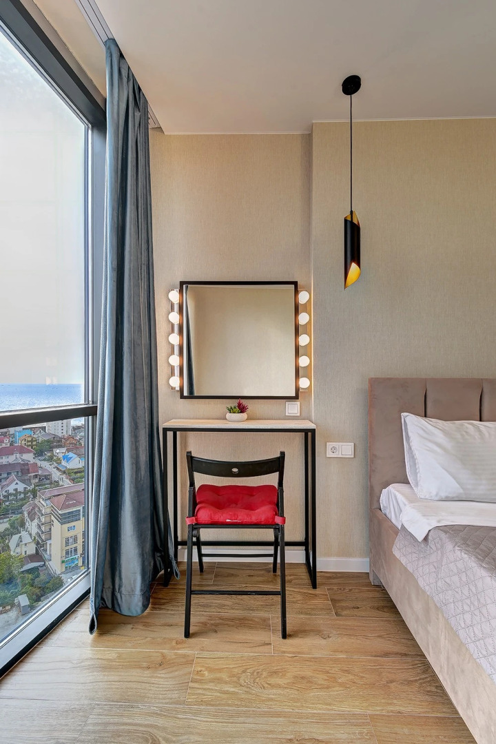 Апартаменты Красивые апартаменты MorskayaSimfonya-2 с панорамой на море, бассейном на территории ЖК