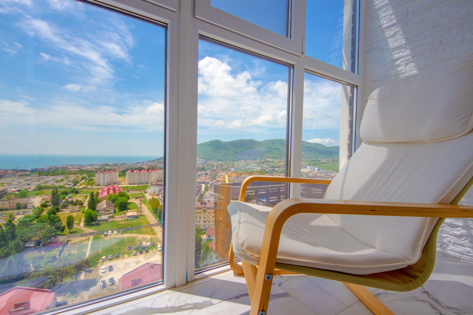 Апартаменты с Прекрасным Видом на Море и горы