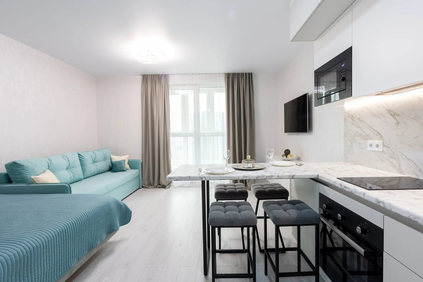 Апартаменты Уютная студия в Minsk World