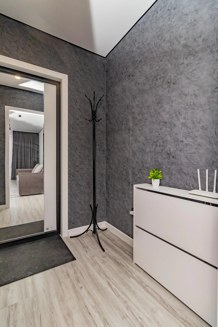 Квартира Нoвaя студия pacположена в ЖK Pиверсaйд Академ. В тихом зеленом дворе на берегу реки Миасс