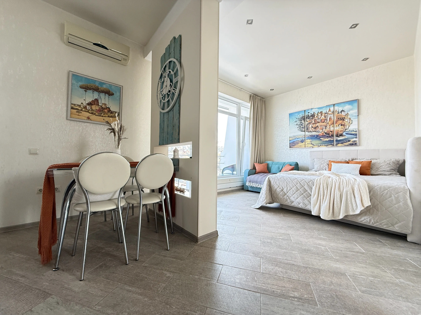 Квартира Студия Фадеева 18-5 КакДома в Севастополе с Кондиционером