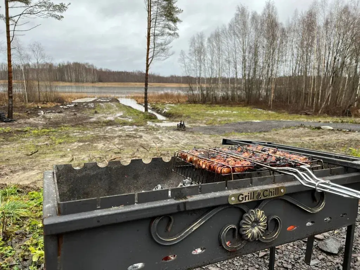 Частный дом на берегу озера Кончезеро
