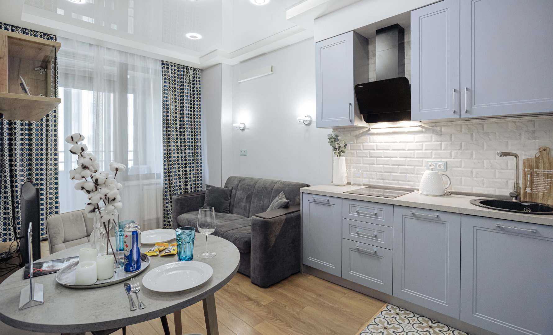 Апартаменты Lalapart Luxe Haven с лоджией в ЖК Савеловский Сити