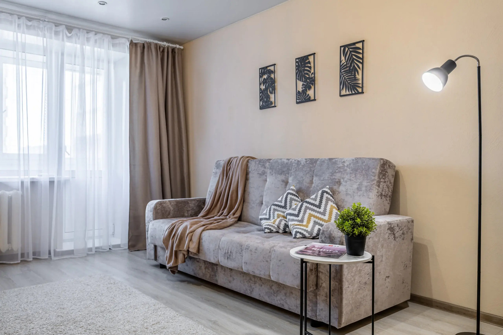 Квартира Уютная однокомнатная