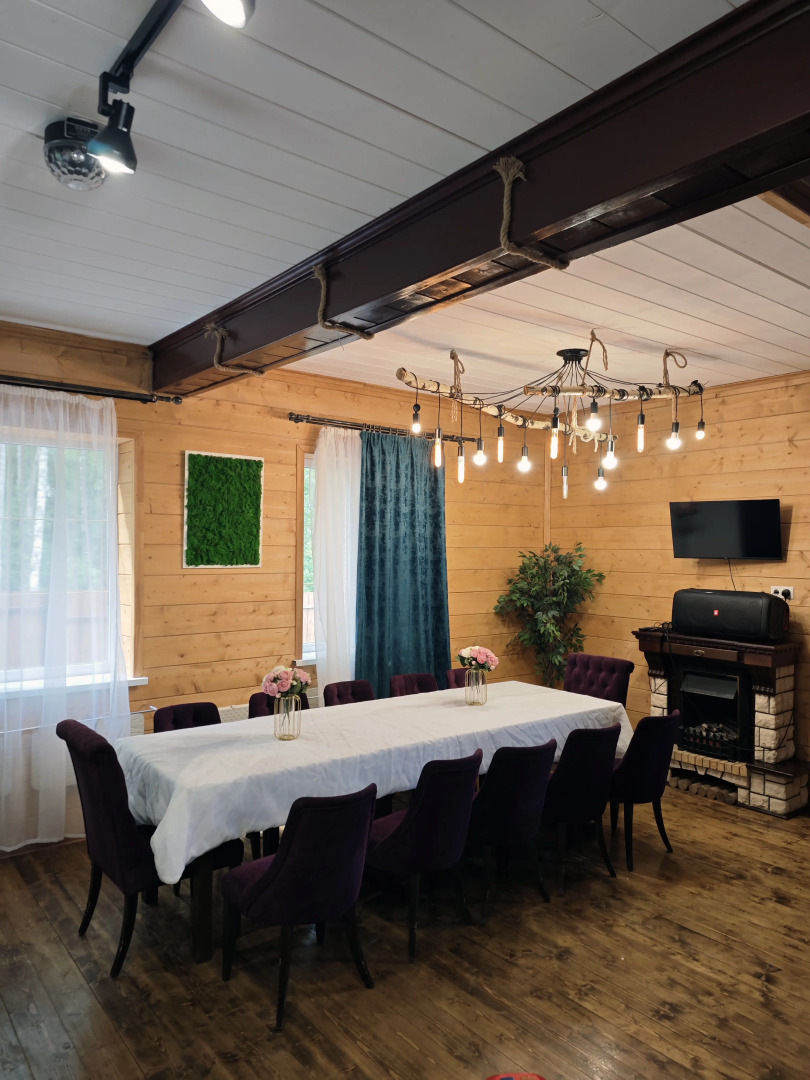 Частный Дом Уютный в Лесу с Чаном