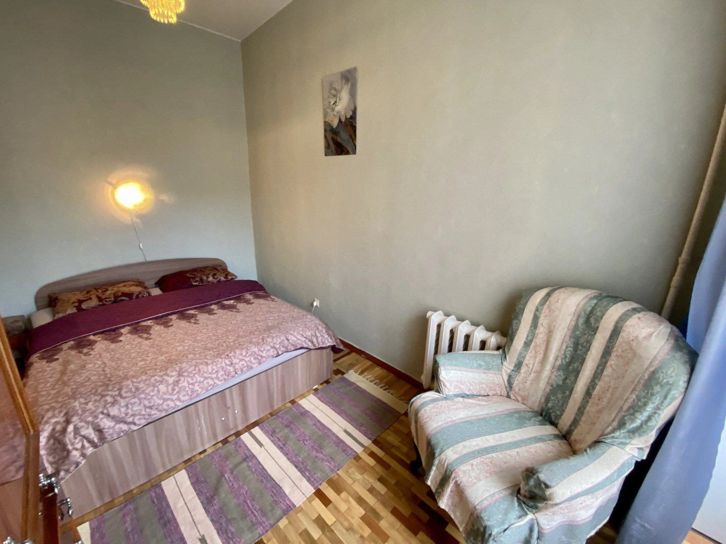 Уютная Семейная двухкомнатная квартира Невский 13 с балконом и парковкой