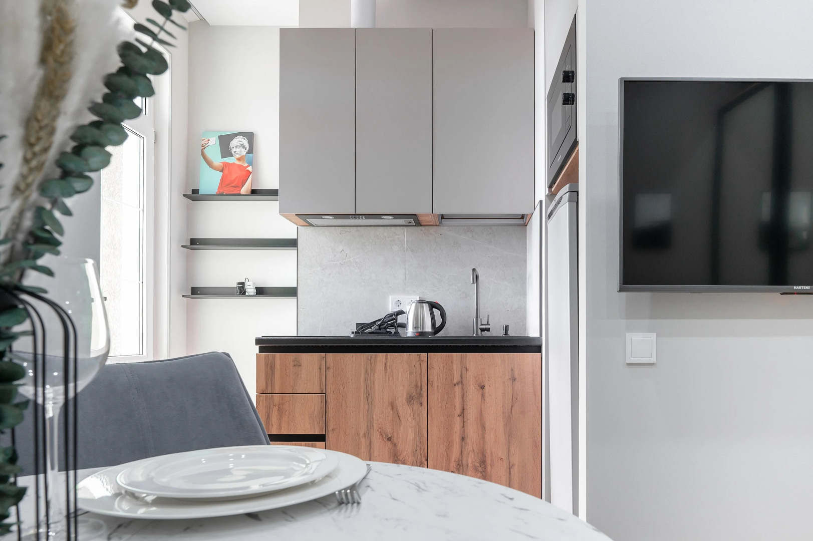 Апартаменты Red Apartments Арт Лайт Тетос