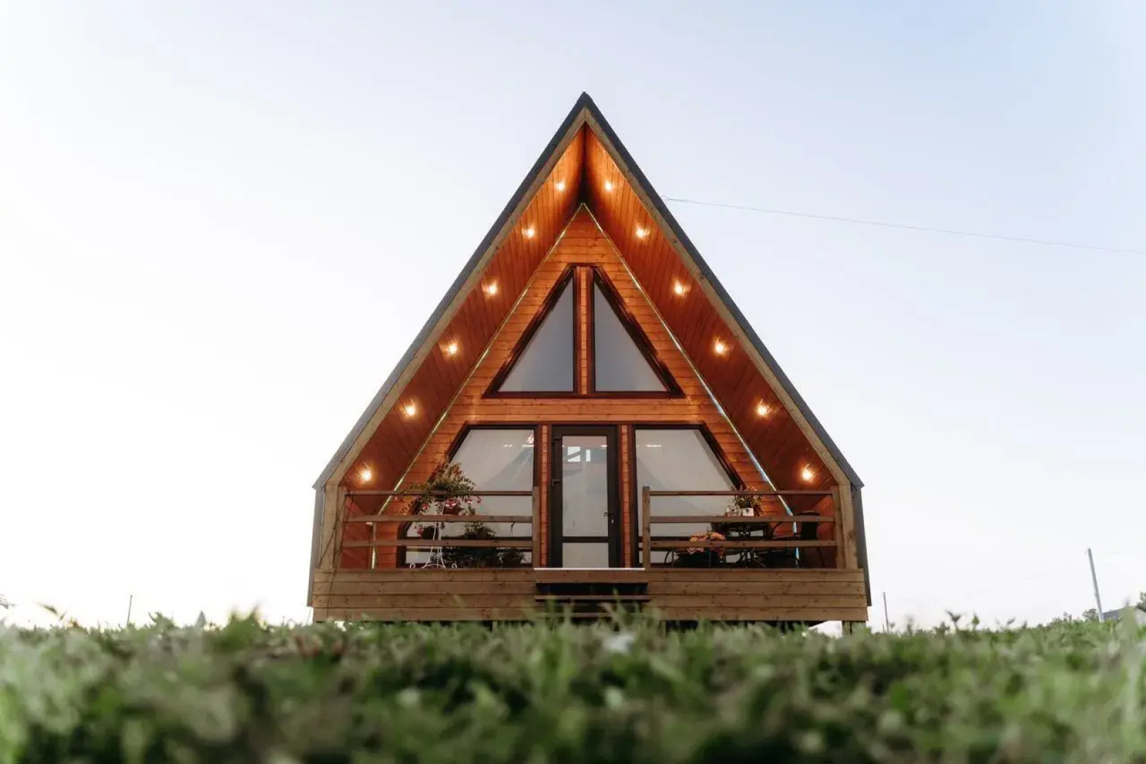 Гостевой дом в стиле «Афрейм»