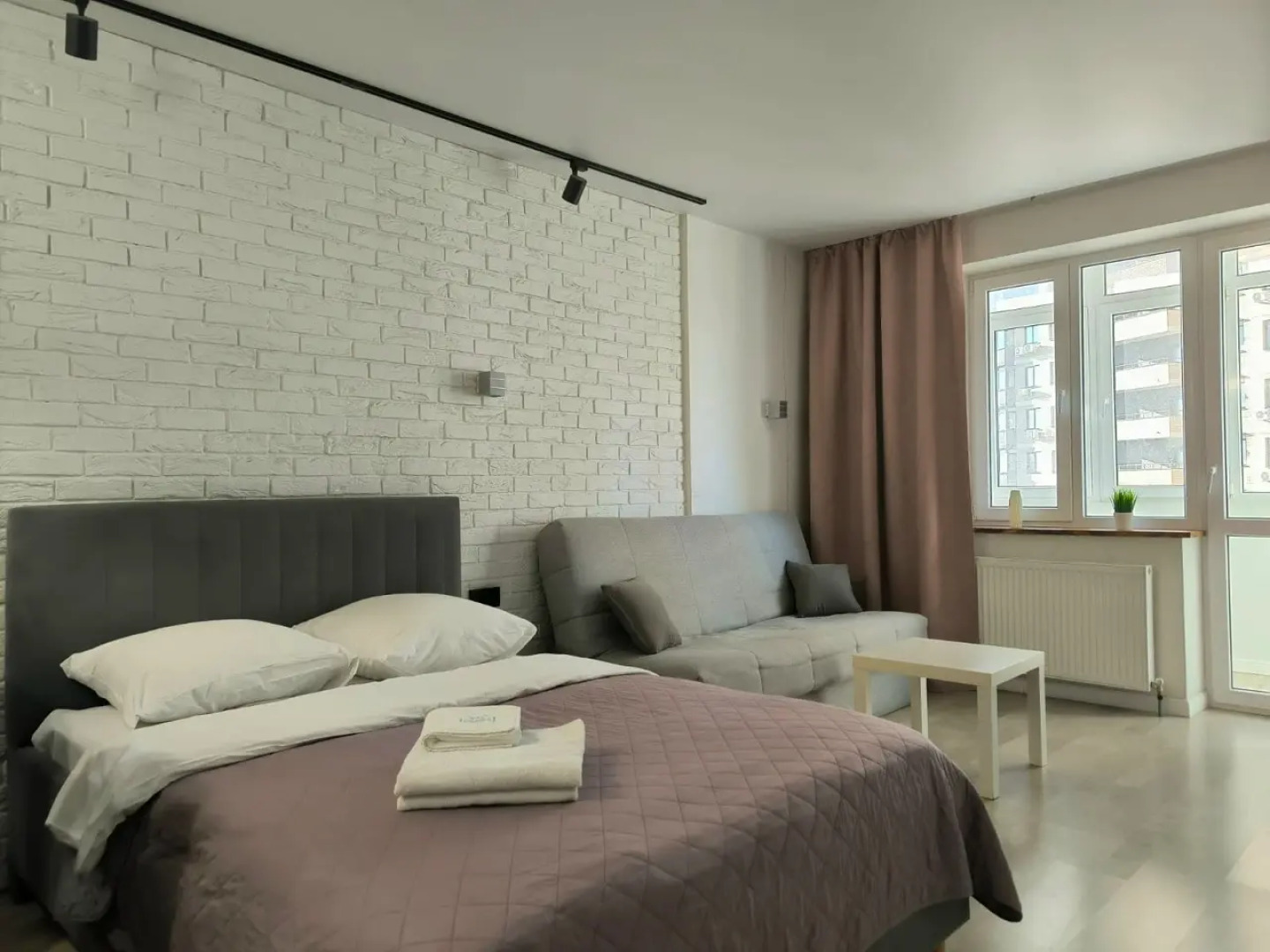 Апартаменты Pink комфортная студия