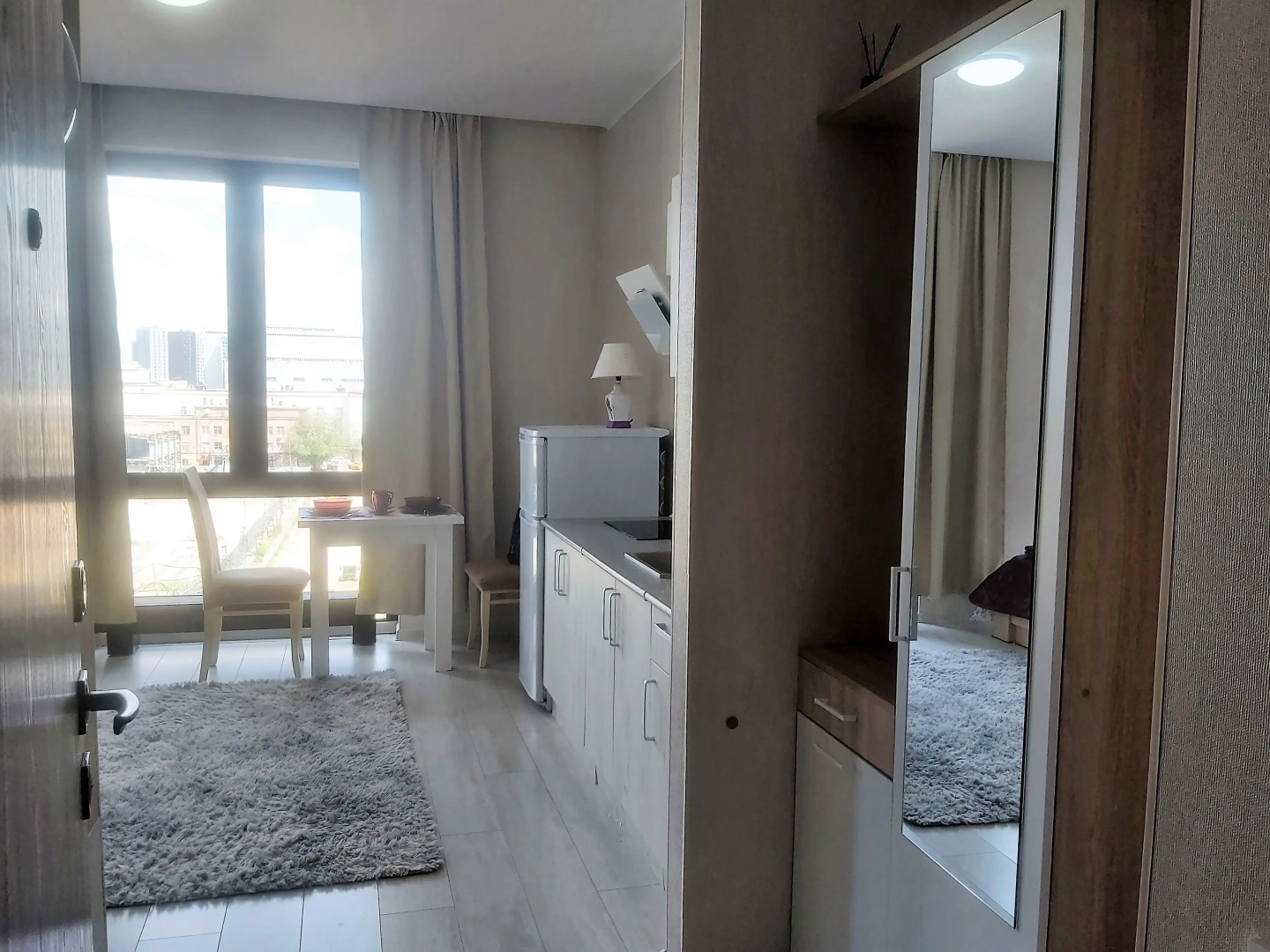 Квартира Светлая Уютная Студия 5 Минут до Метро