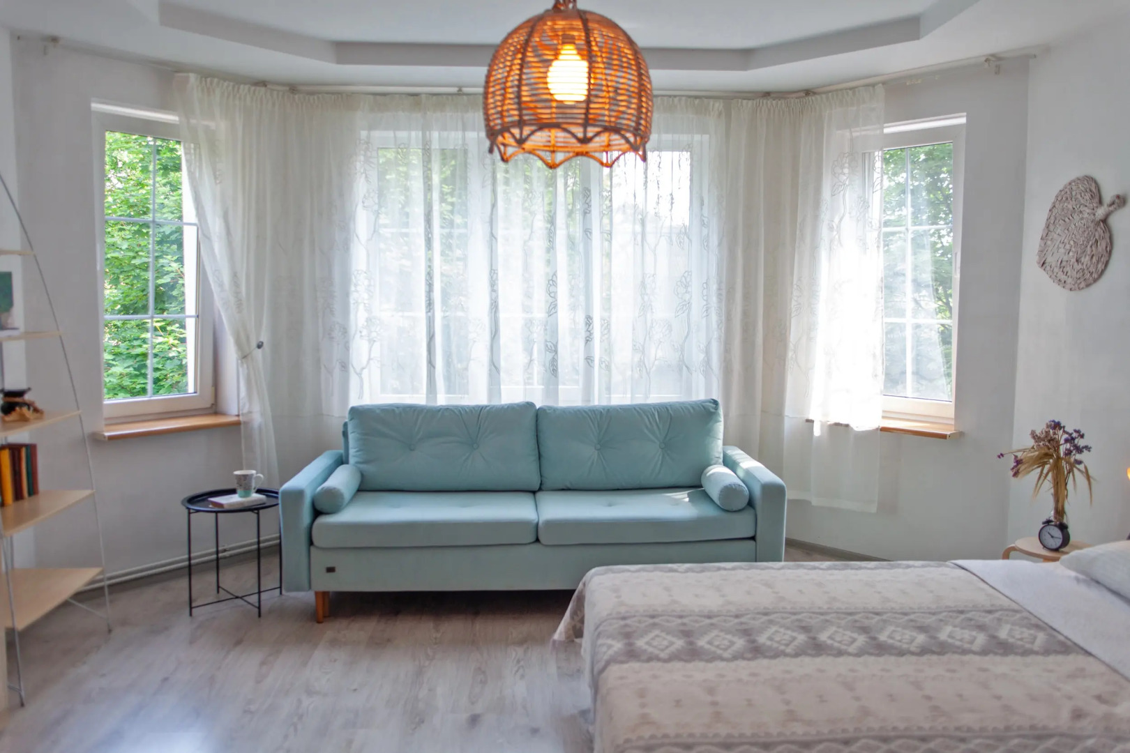 Апартаменты с камином в Амалиенау