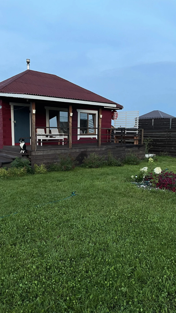 Частный дом Уютный деревянный с баней