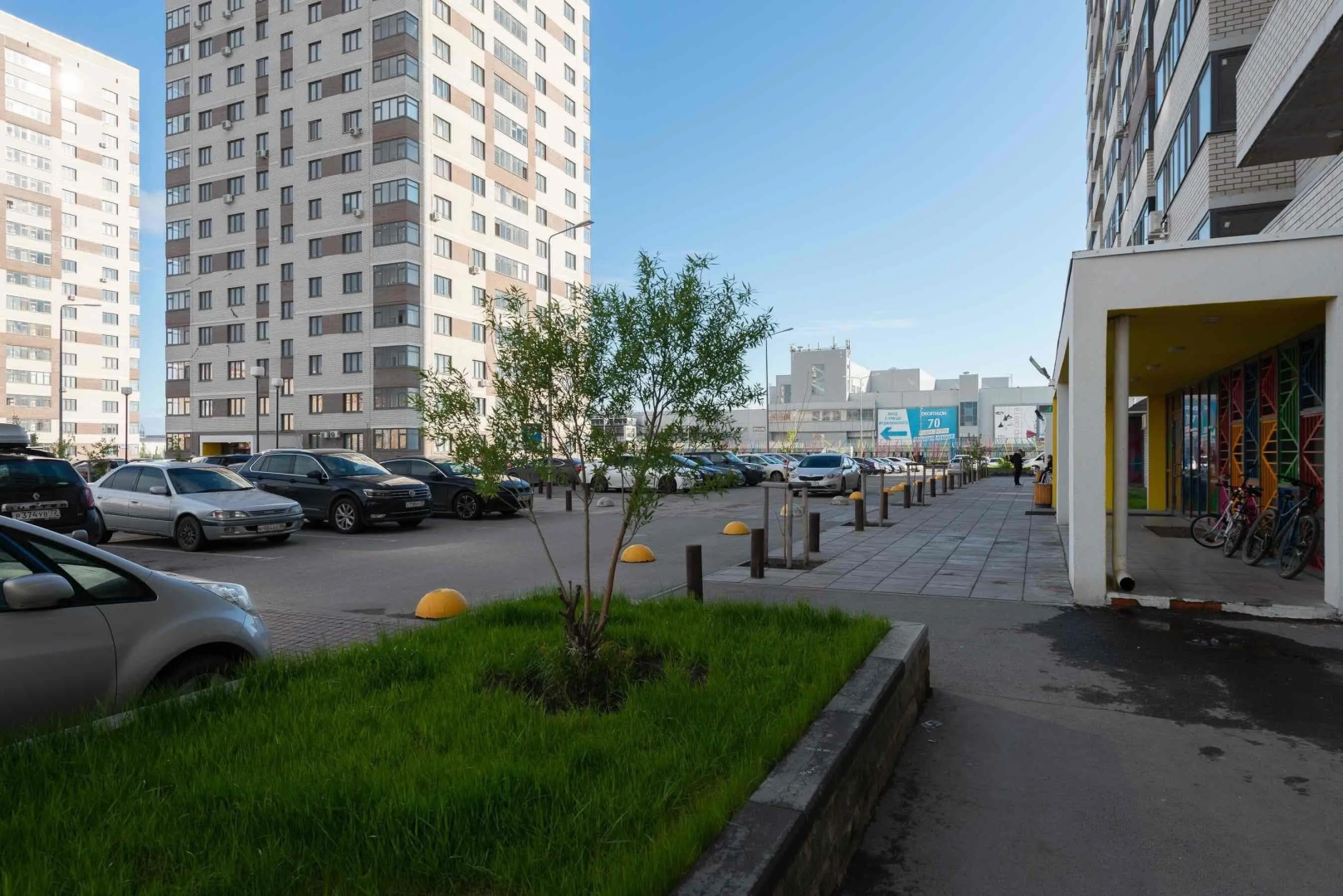 Апартаменты Топаз, закрытый двор, рядом ТЦ Кристалл