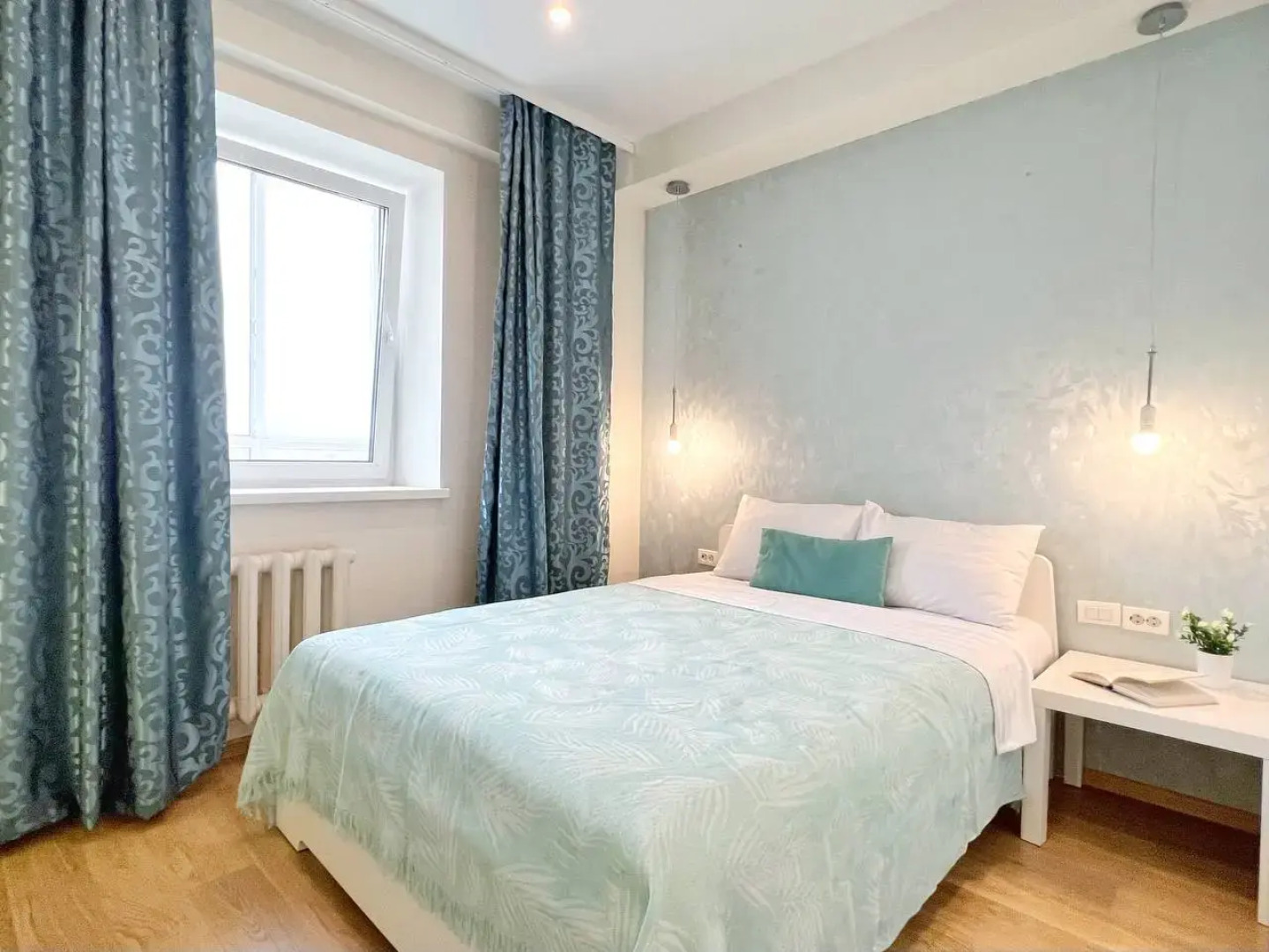 Квартира Уютная 2-к квартира рядом с Филармонией с красивым видом на город