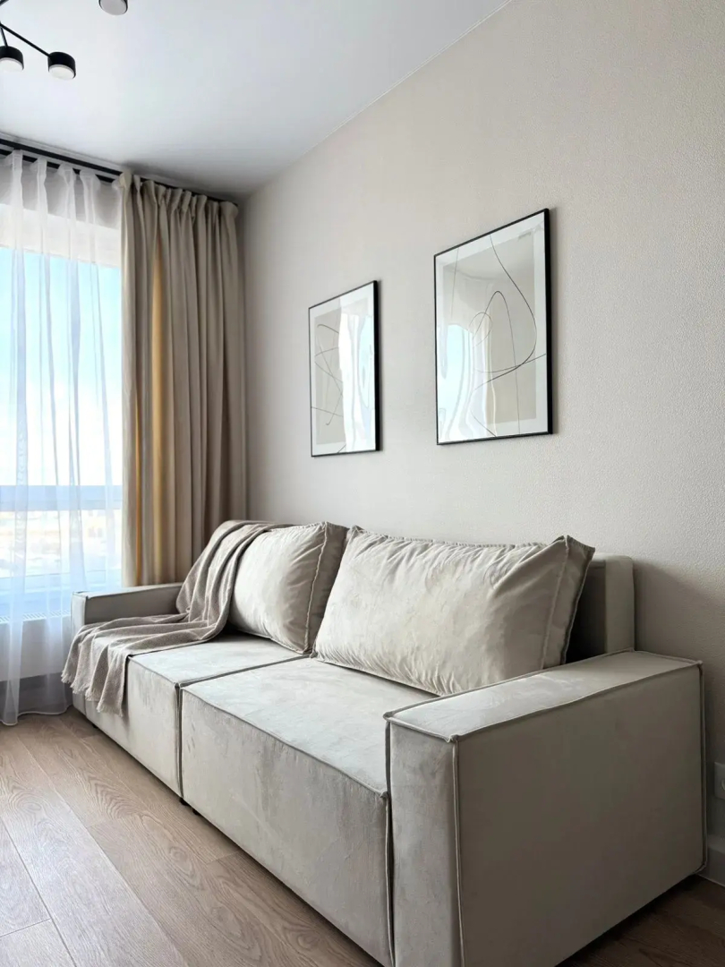 Квартира Стильная Евро 3-комнатная