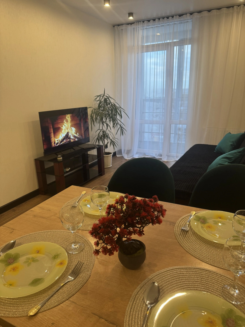 Квартира уютная с видом на город