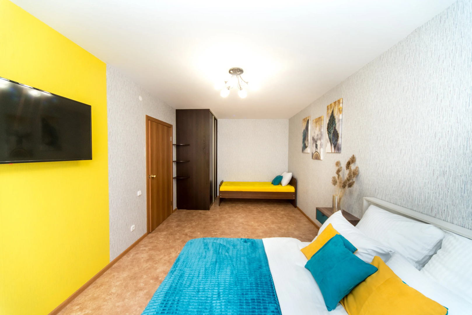 Квартира на Берегу Енисея для 1-3 Человек чистая светлая