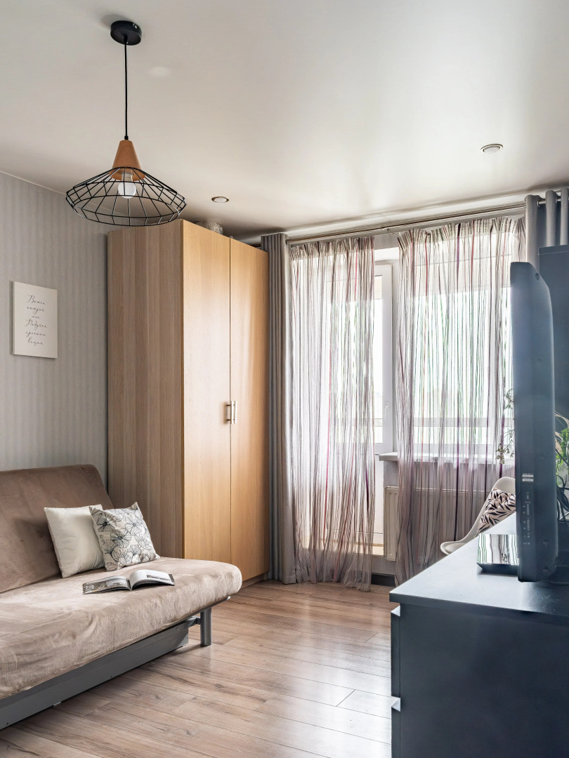 Квартира Sunrise у метро Satin home