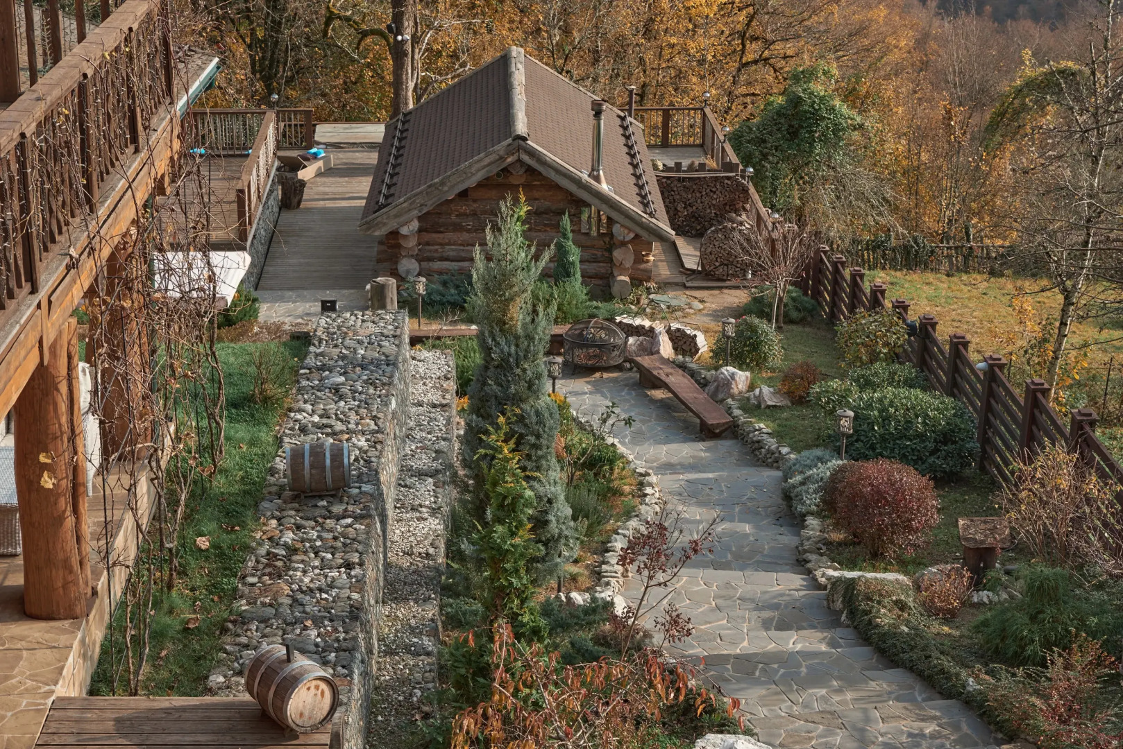 Отель Hills 1200. Резиденция. Бани.