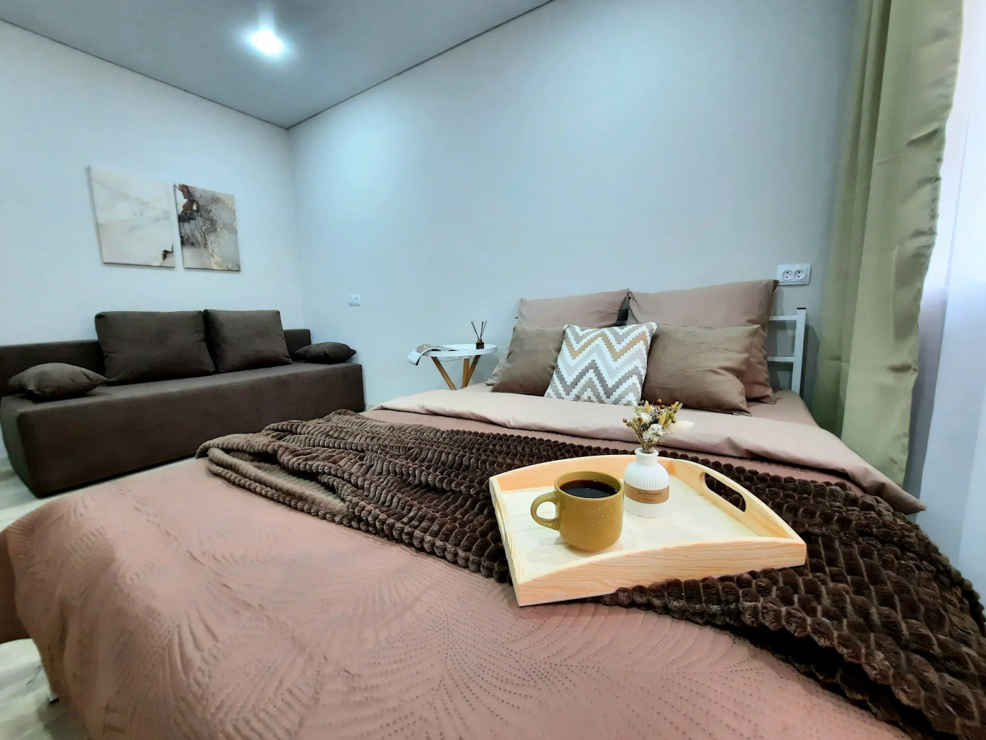 Квартира 1-ком. Бесконтактное заселение Мкр. КПТ Odeyalkin