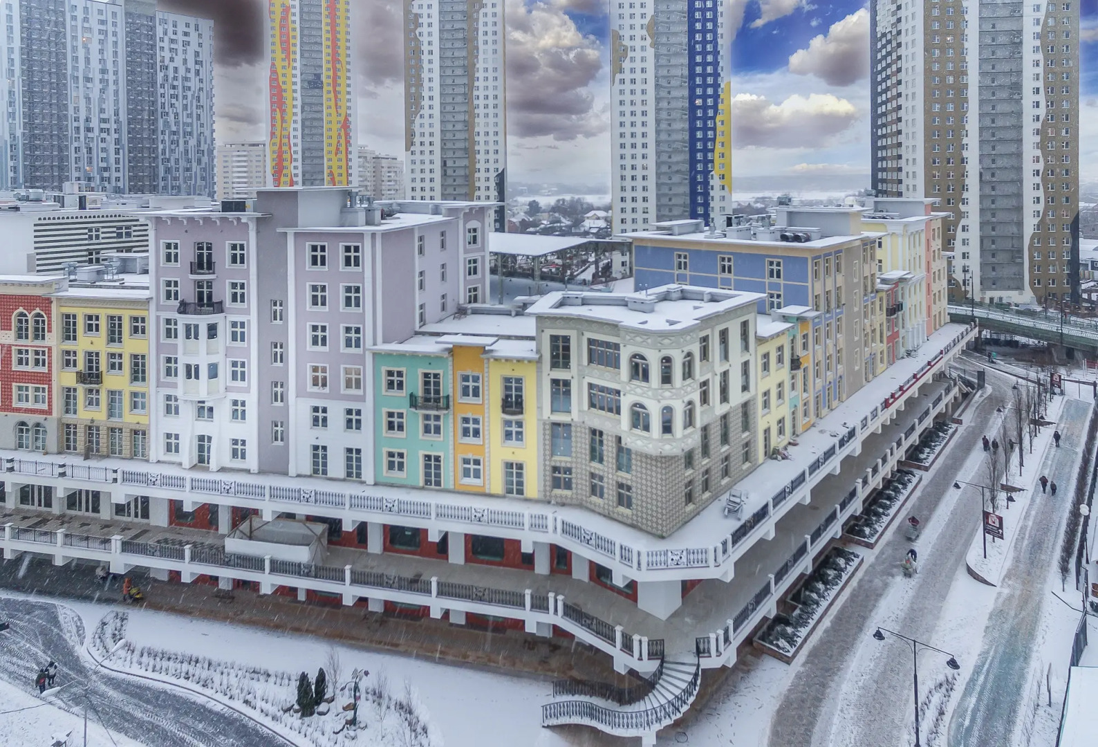 Квартира студия с шикарным видом на Москву