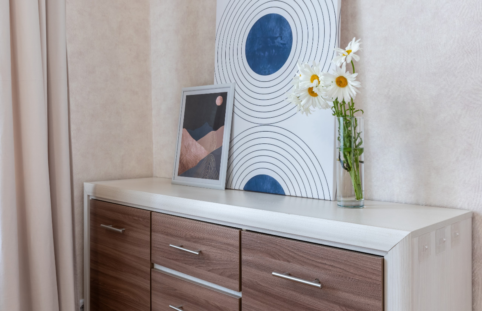 Квартира Трехкомнатная квартира с видом на город