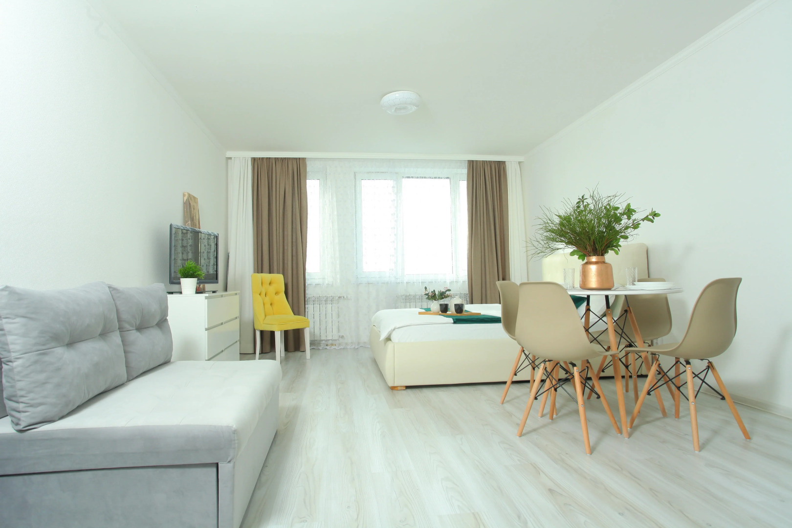 Квартира Светлые на 22 этаже