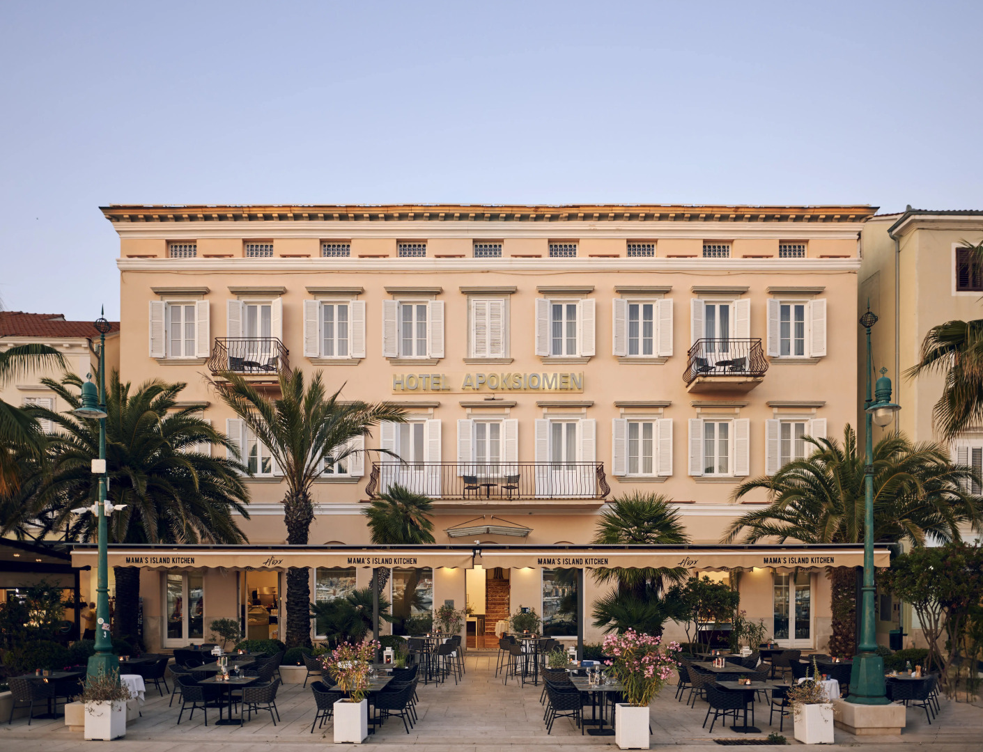 Отель Apoksiomen