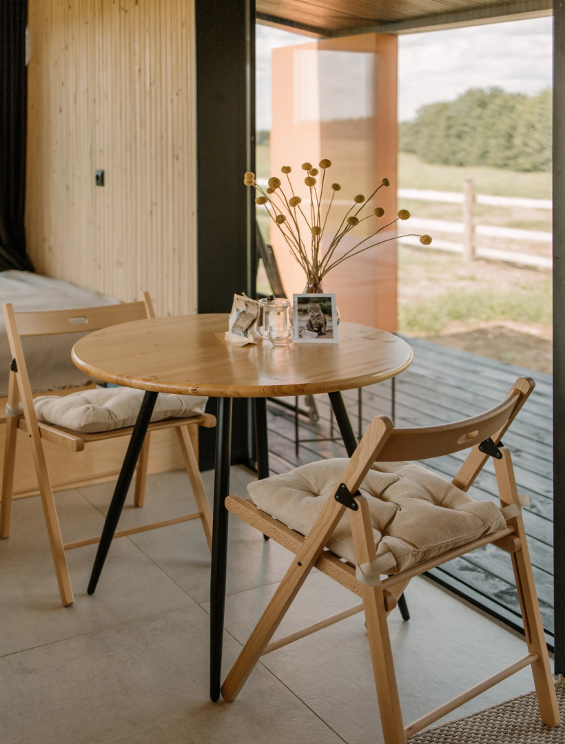 Частный дом Панорамные мини-домики на ферме Nomad Houses в Браславе