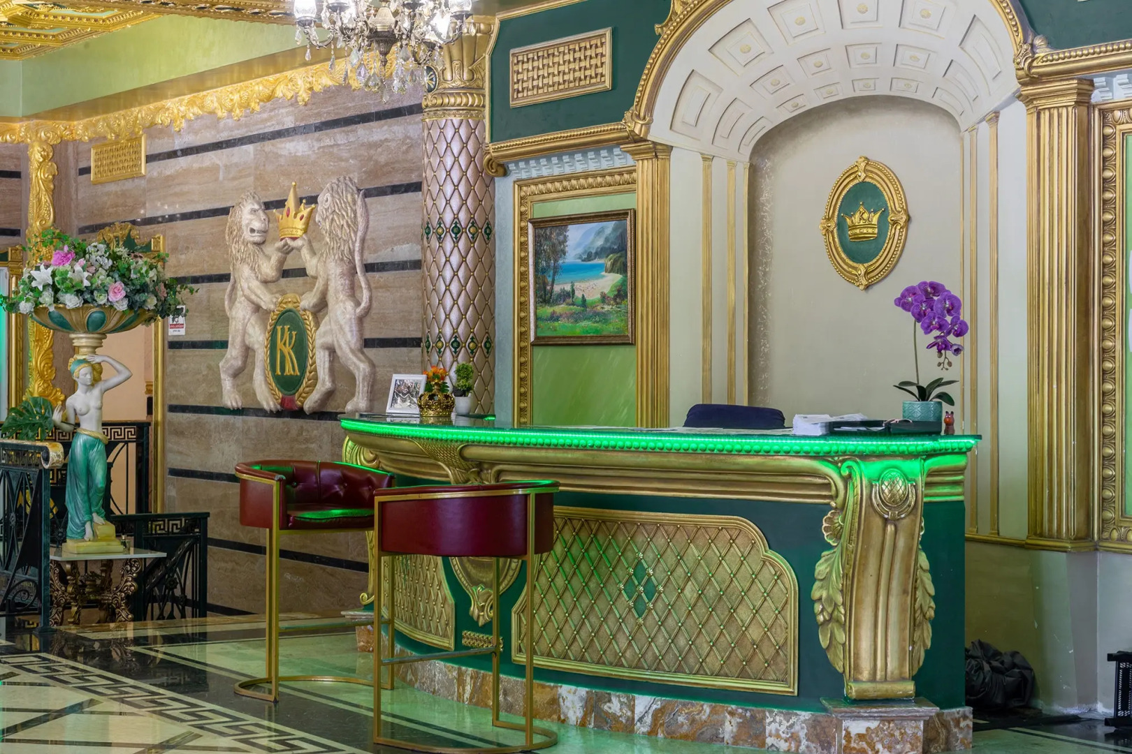 Квартира Студия на 12м этаже с потрясающим видом на море и город