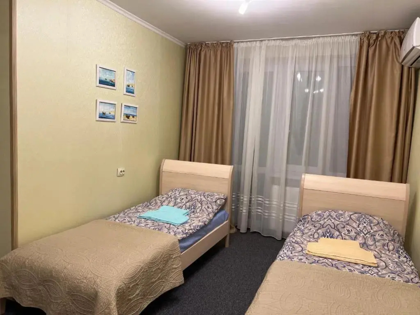 Апартаменты 3 комнаты в Центре рядом с Электричкой на Море