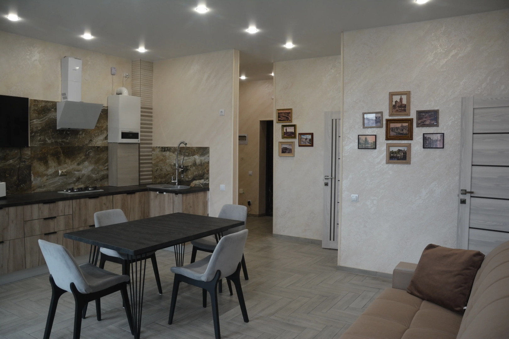 Апартаменты Рыбная Деревня с Видом на Реку