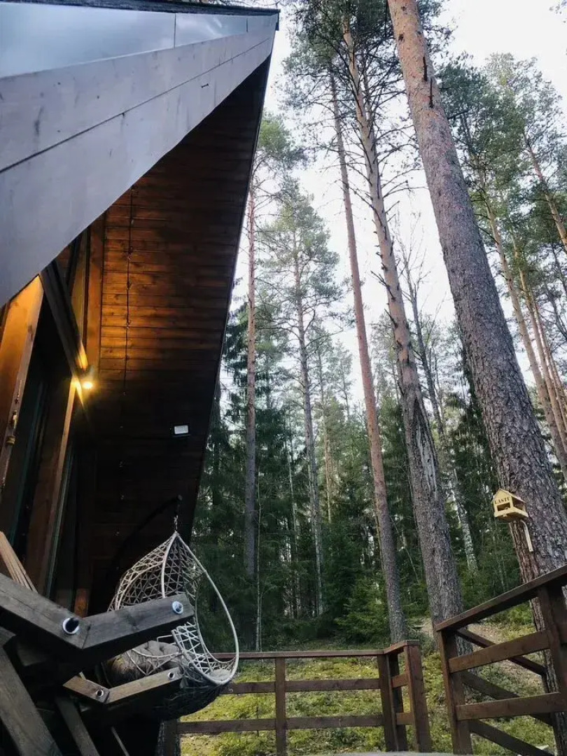 Частный дом Уютный дoм A-frame