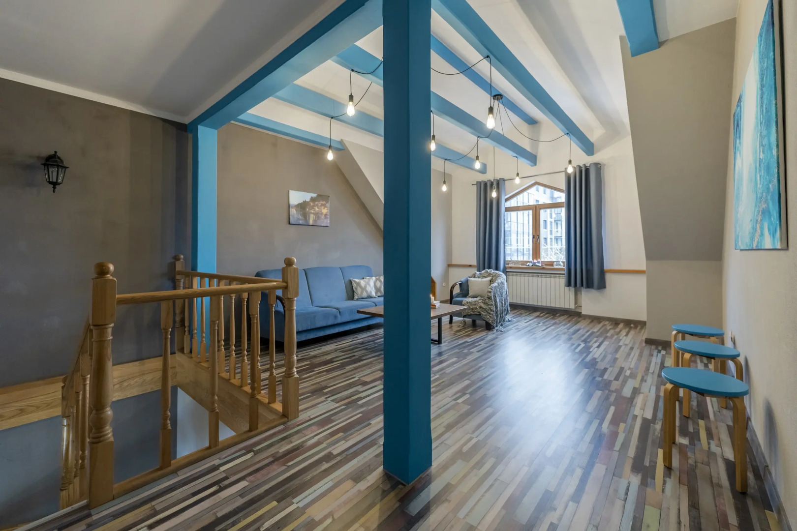 Апартаменты двухуровневые в тихом районе Амалиенау