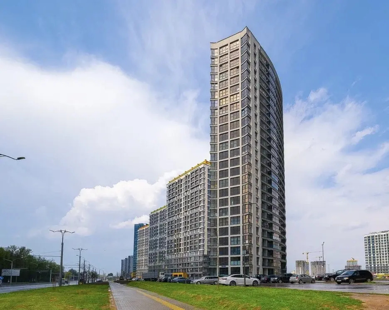 Квартира студия на сутки Минск Мир Подходит для командировок и отдыха Самозаселение Балкон Wi-Fi