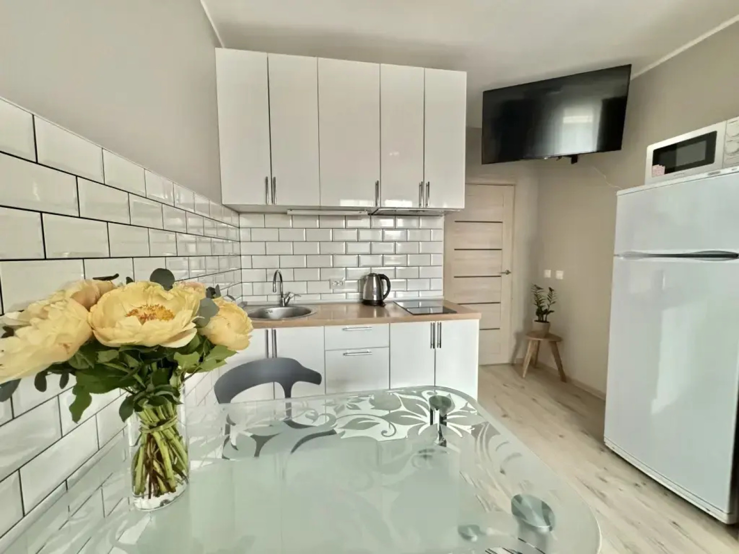 Апартаменты Студия с Балконом Лайк Милый Дом