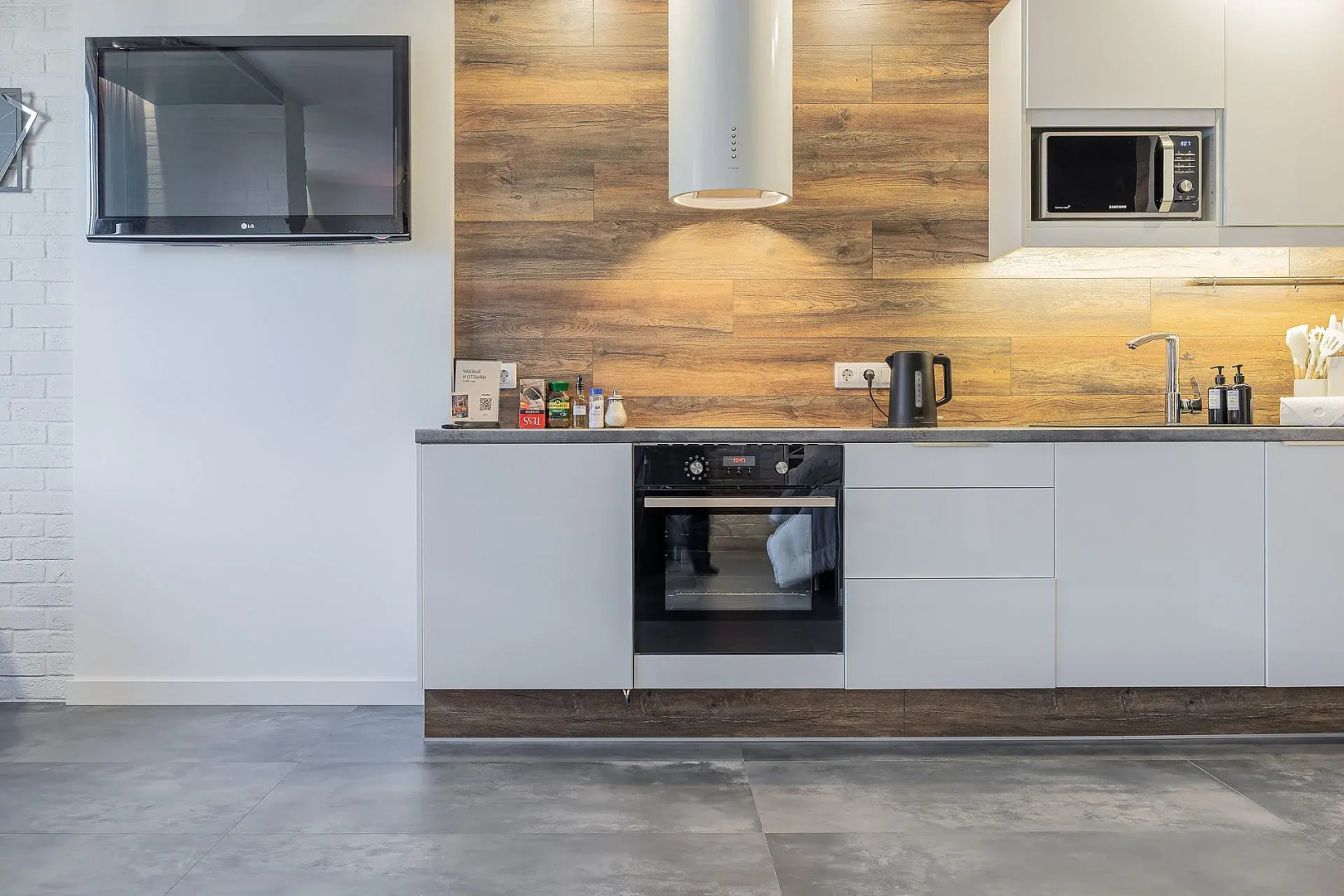 Квартира Студия в новом доме рядом с канатной дорогой