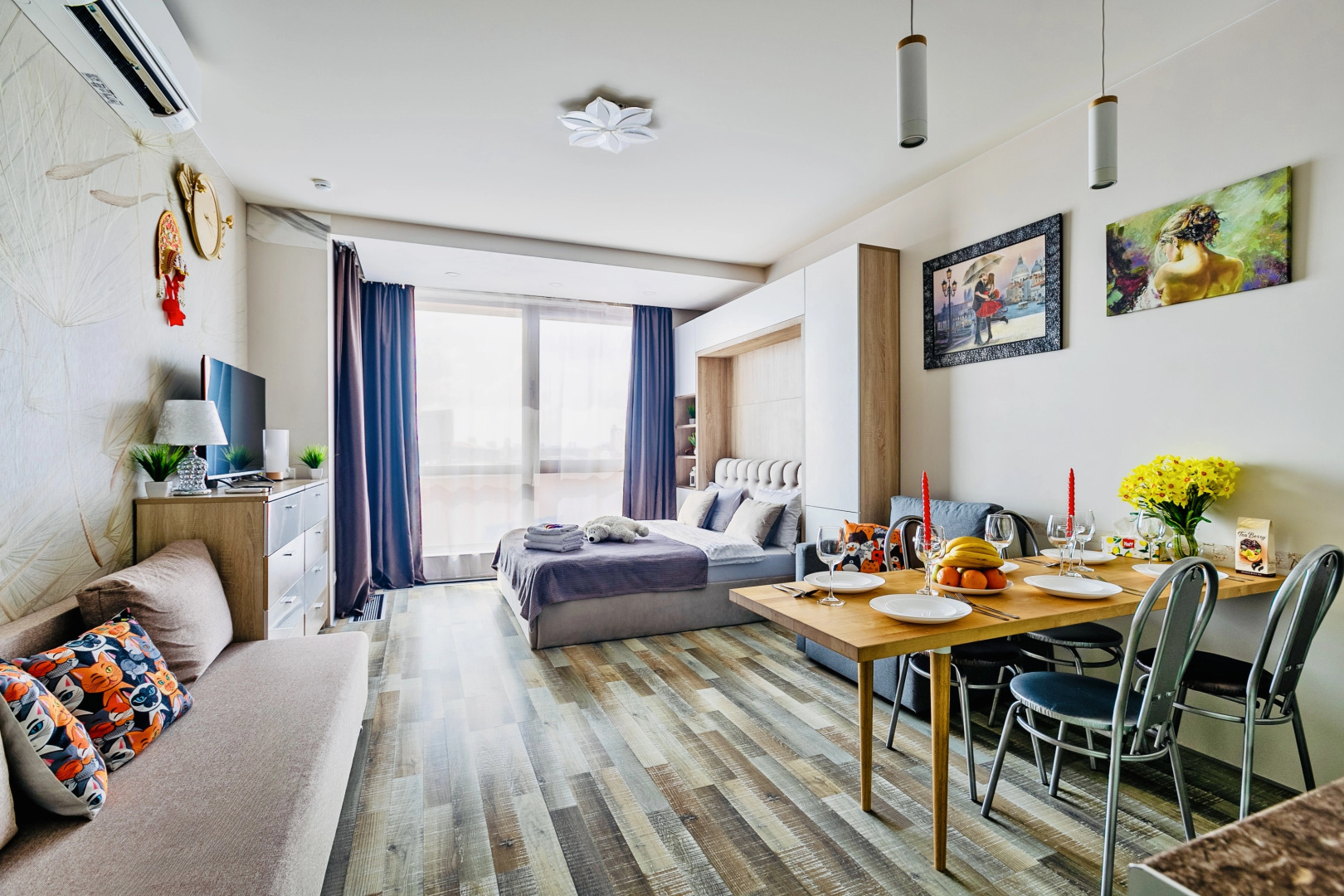 Апартаменты с видом на Москву 5