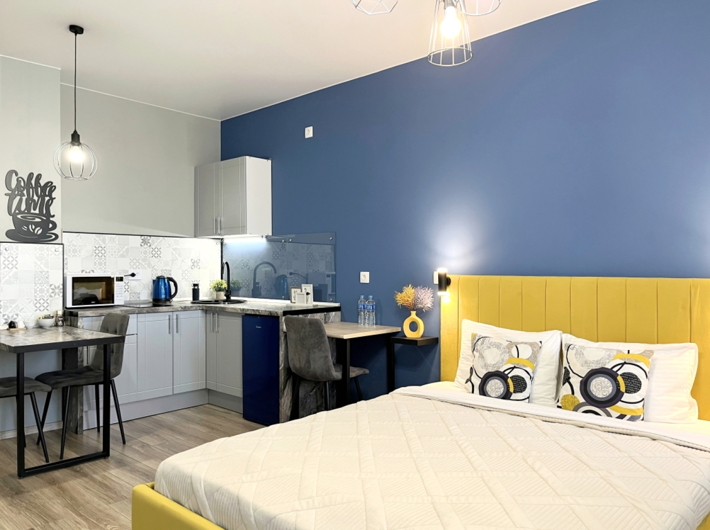 Апартаменты Солнечная студия 1 в ЖК Мельница